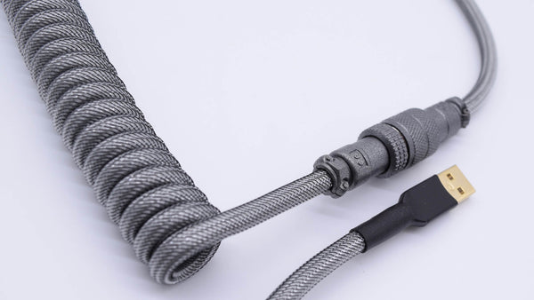 Custom Gray Keyboard Cable