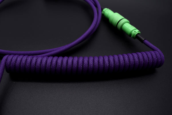 Mecha-01 Custom Coiled USB Cable