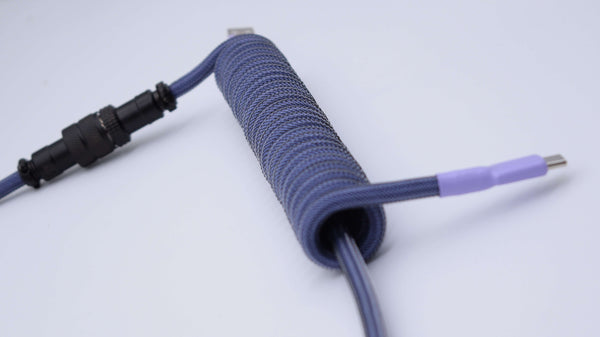 Lavender Custom Aviator keyboard cable