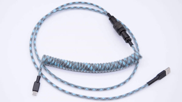 Turquoise keyboard cable