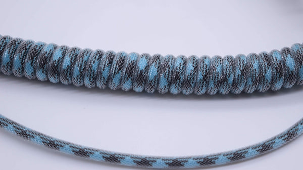 Turquoise keyboard cable