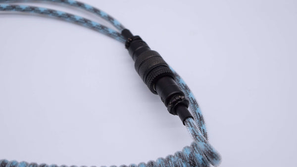 Turquoise keyboard cable