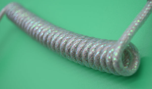 Coiled USB Cable