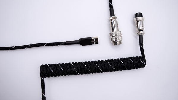 Mechanical detachable keyboard cable