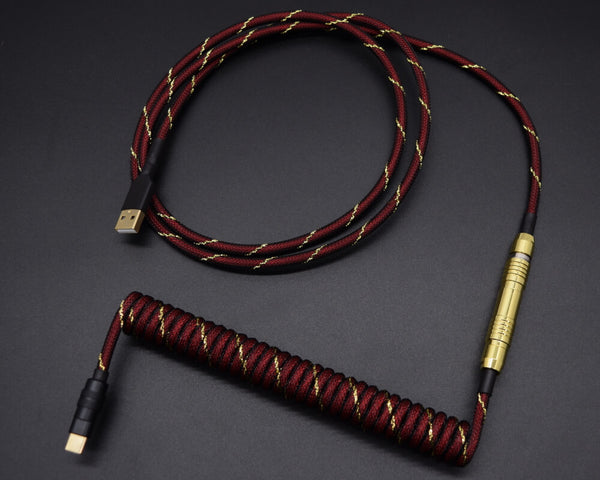 REDSUNS GMK RED SAMURAI keyboard cable reddit