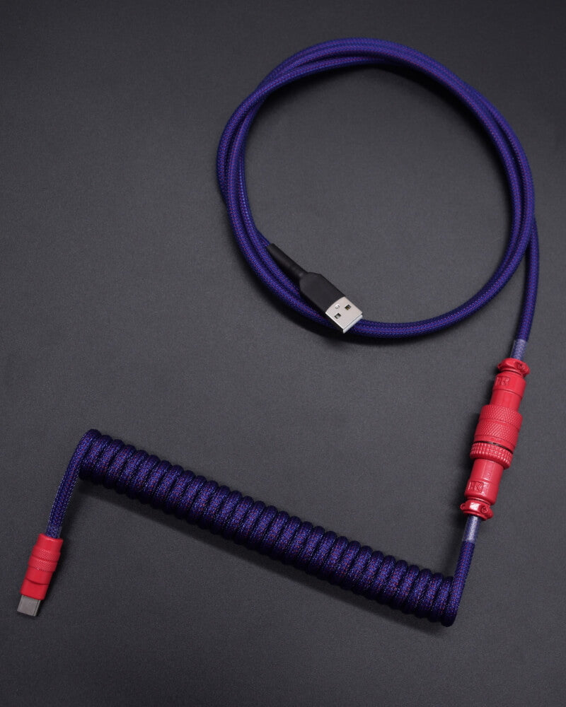 Buy Custom Coiled Keyboard USB Cable GMK Laser Online in India 