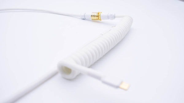 22AWG White & Gold SF12 Cable