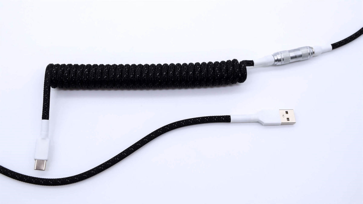 PCケーブル・コネクタ MY STUDIO M-CABLE Silver Black MY STUDIO M-CABLE – HYPESHOP