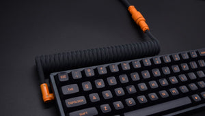 Angled USB C mechanical keyboard custom cable keychron