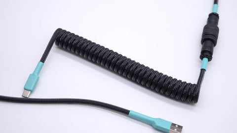 GMK Hammerhead Custom coiled aviator cable