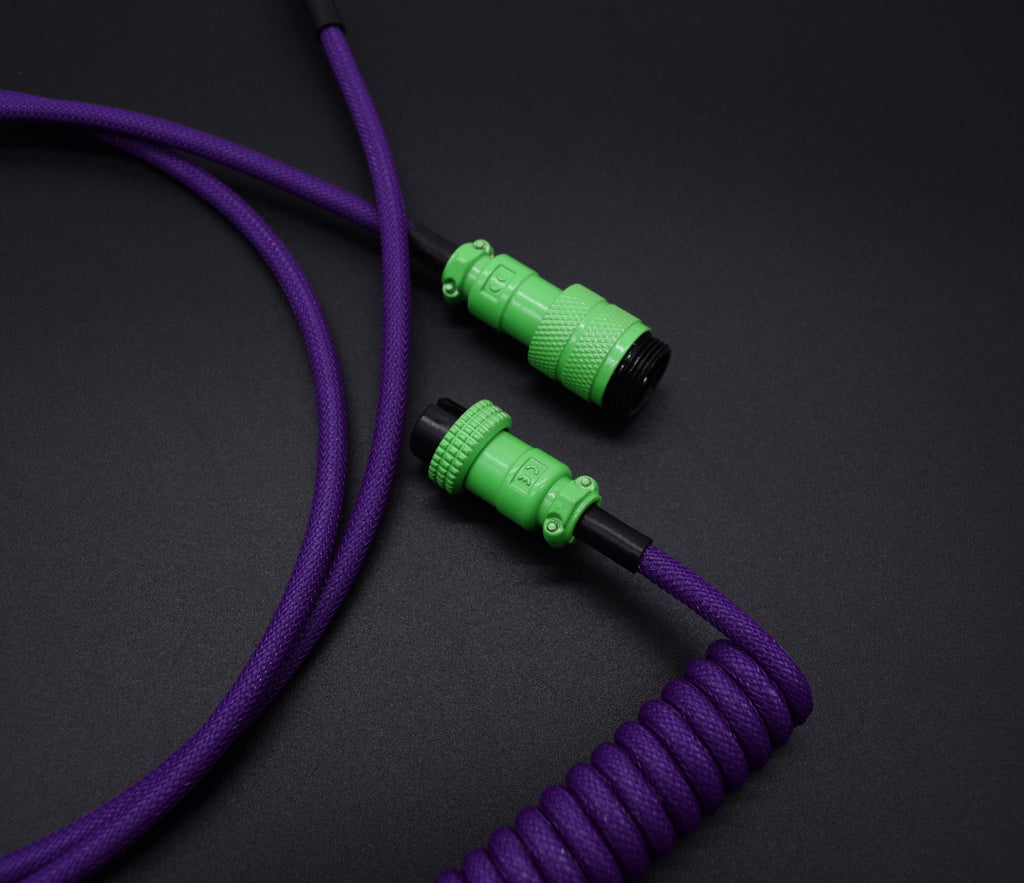 Customizable Coiled Detachable USB Keyboard Cable – MechaniKey