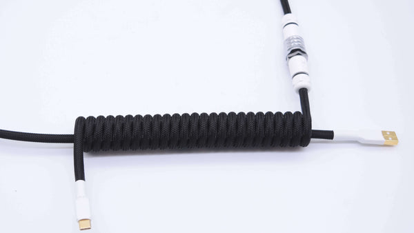 Best detachable white and black keyboard cable
