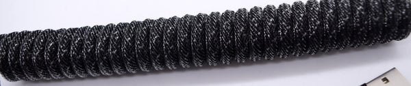Custom coiled lightspeed cable