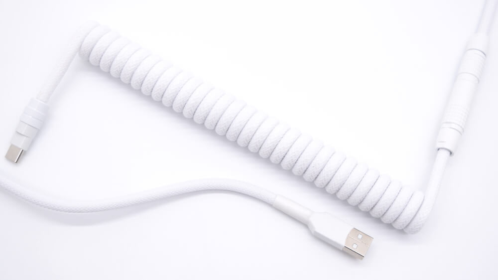 all white mechanical keyboard cable reddit