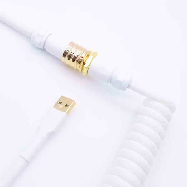 22AWG White & Gold SF12 Cable