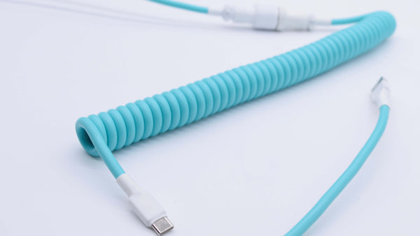 seafoam TPU custom aviator USB cable